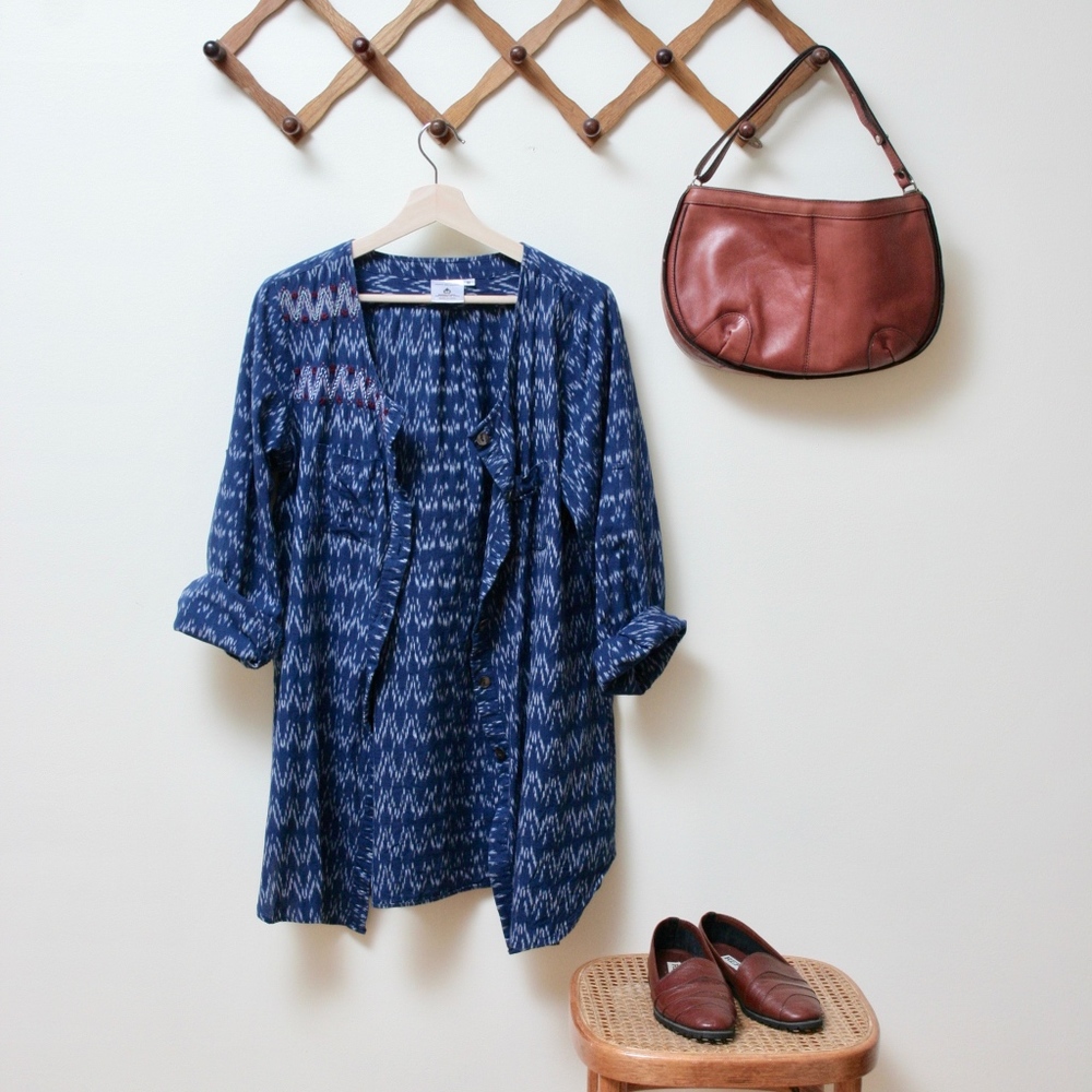 Marketplace Embroidered Cotton Jacket